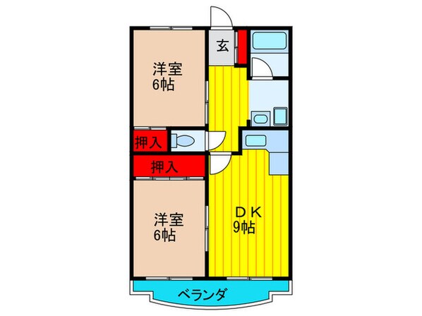 グランドヒル水橋の物件間取画像